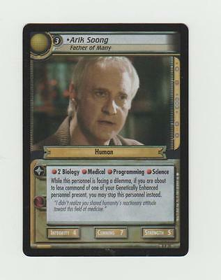 STAR TREK CCG (5) PROMO FOILS: 0P24, 0P29, 0P31, 0P81, 0P82. NRM/MT, UNPLAYED.