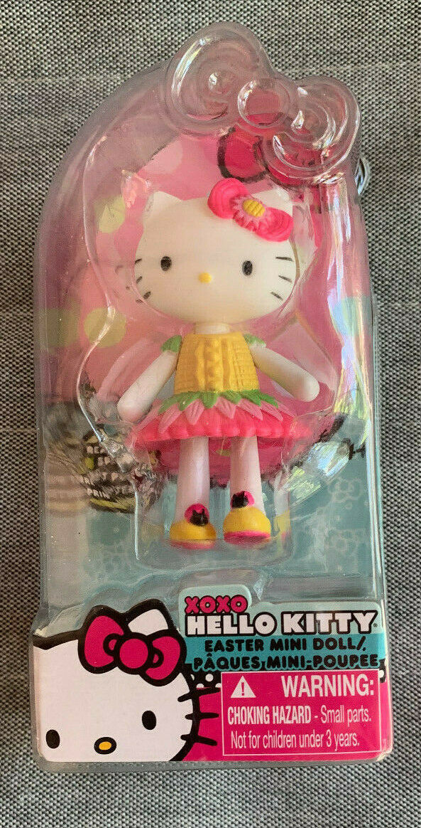 HELLO KITTY~XOXO~Mini Easter Doll~2014  Brand NEW - Collector's Item