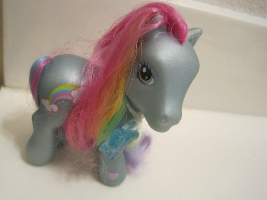 My Little Pony “Rainbow Dash” w/Pony Charm  Rainbow Celebration 2002
