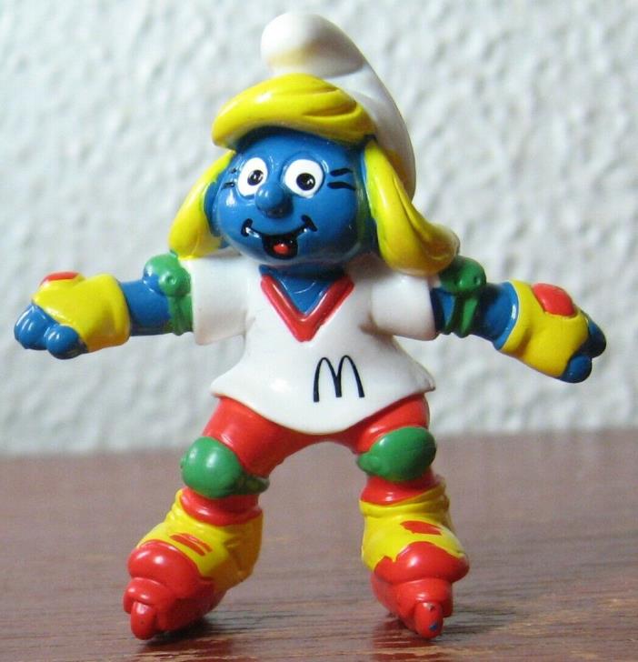 Smurfs - McDonald's Rollerblading Smurfette!