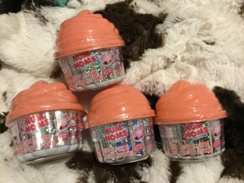 4 Num Noms Shimmer Series Body Shimmer OR Glitter Lip Gloss Cupcake Surprise