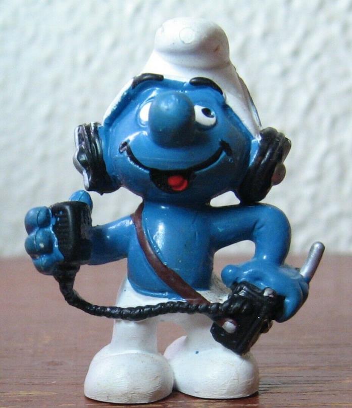 Smurfs - 20143 - CB Smurf - Black Radio!