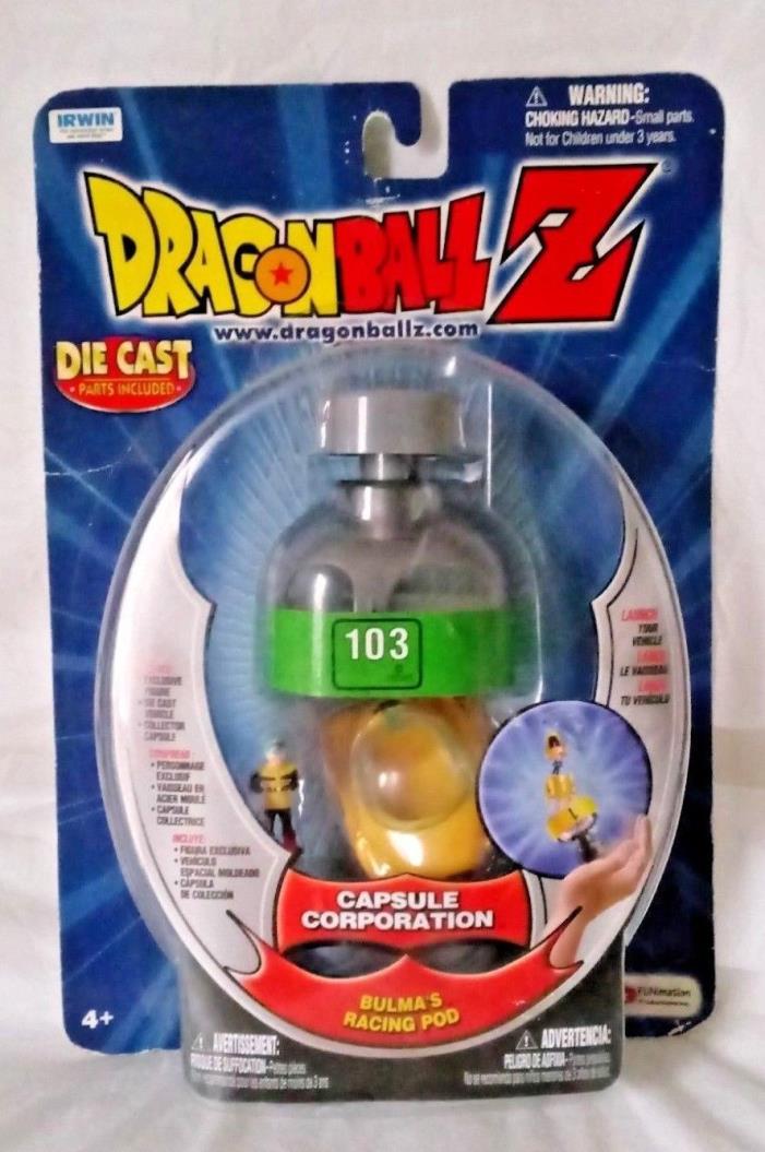 Dragon Ball Z Bulma's Racing Pod Ship 103 Capsule Corp (FUNimation 2000)