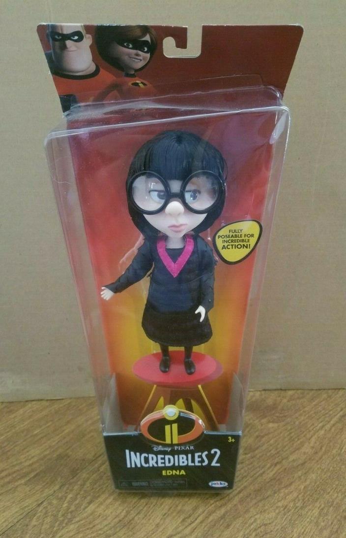 The Incredibles 2 Edna Fully Poseable For Incredible Action Figure Brand New!