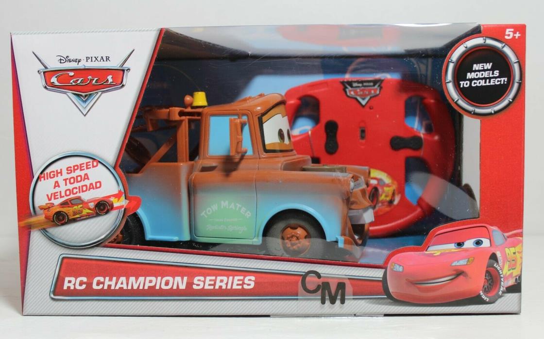 Disney Pixar Cars Remote Control TOW MATER RC Champion Series