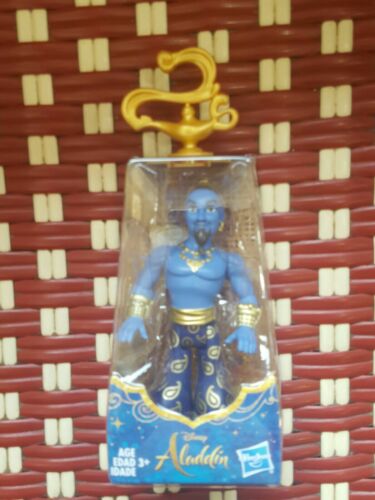 ALADDIN REAL ACTION MOVIE GENIE ACTION FIGURE 2019 DISNEY WILL SMITH IN HAND!