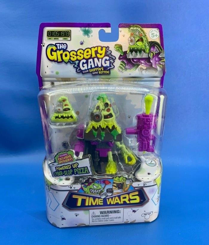 Grossery Gang S5 Action Figurine Cyber Slop Pizza-New Sealed