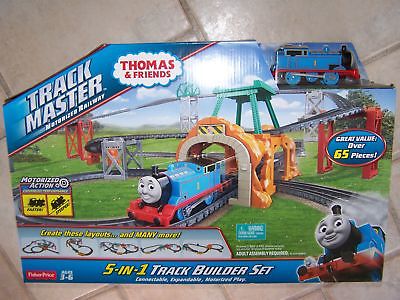 *Thomas & Friends TRACK MASTER 5-IN-1 TRACK BUILDER SET