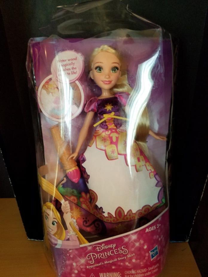 Disney Princess Rapunzel's Magical Story Skirt Doll  nib  Box damaged