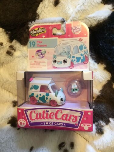 Shopkins Cutie Cars 19 Milk Moover QT + Bonus Mini