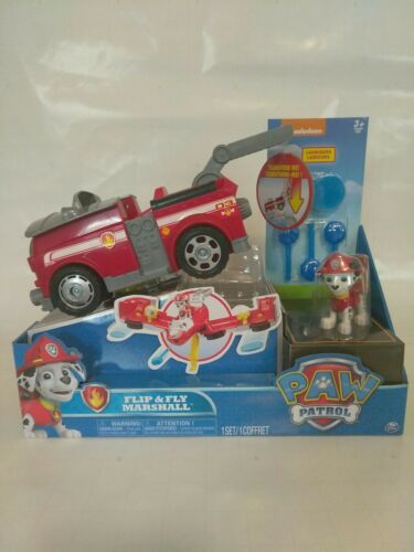 Paw Patrol - Flip & Fly Marshall 2-in-1 Transforming Vehicle (Includes Marshall)