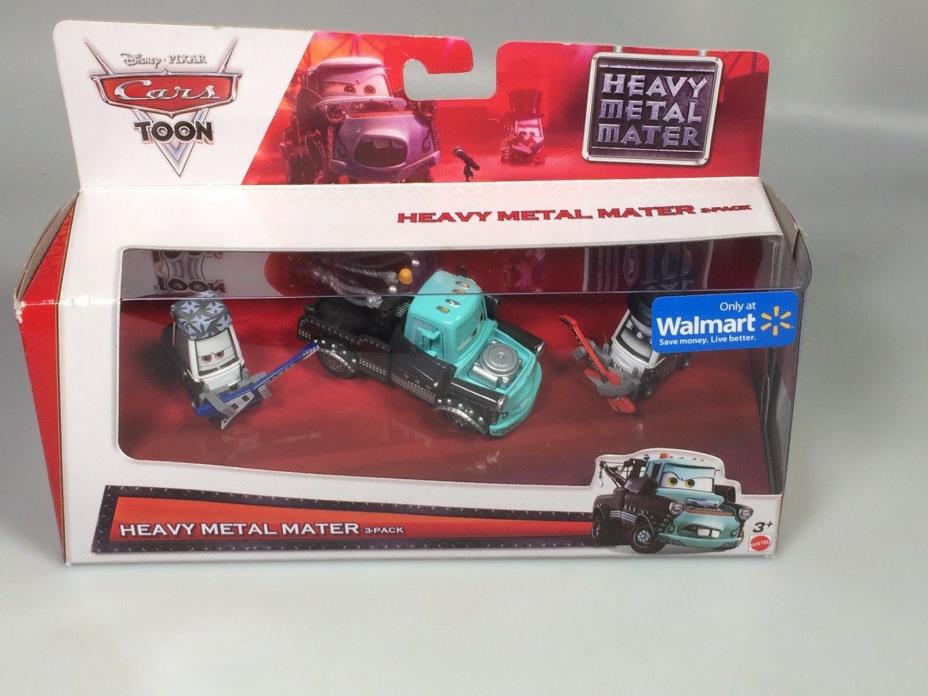 Disney Cars Heavy Metal mater exclusive set 3 pk die cast car collectible cars