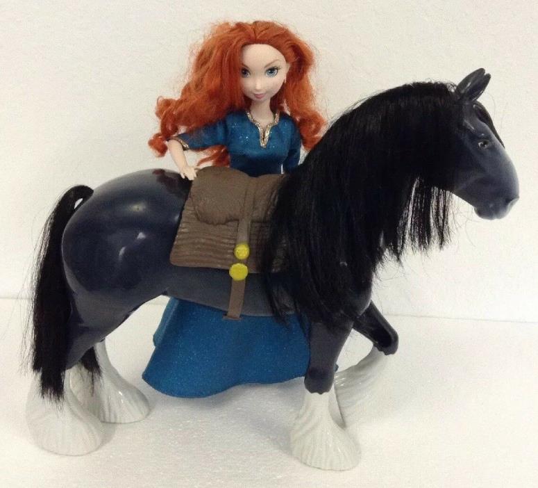 Disney's BRAVE Princess Merida and Angus Figures Toys 11