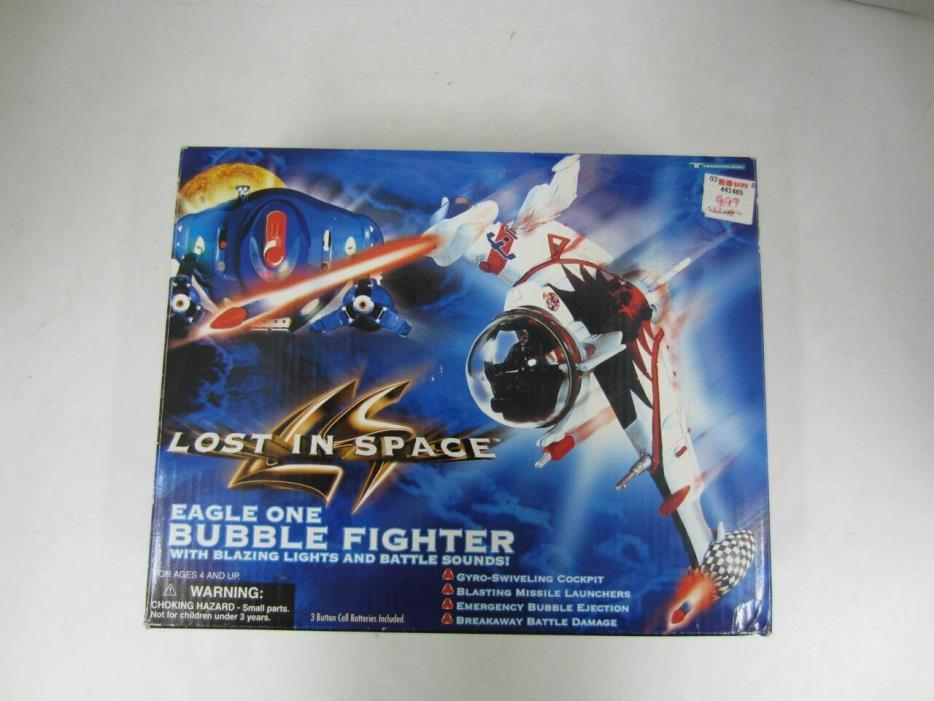 1997 Trendmasters Lost in Space EAGLE ONE Bubble Fighter w/Box