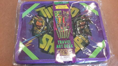 Teenage Mutant Ninja Turtle Travel Art Desk & Crayon Set