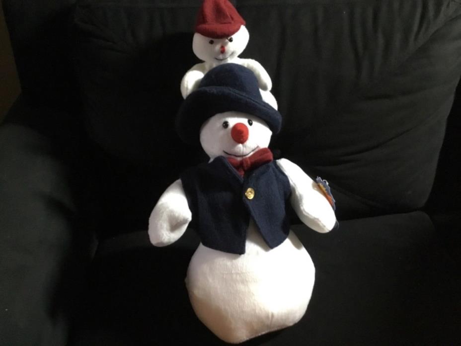Snowman king Plush Stuffed Doll Figure