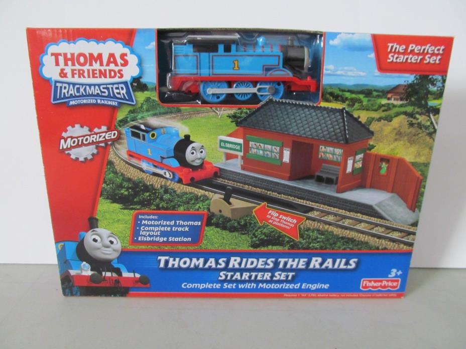 Thomas & Friends Trackmaster Thomas Rides The Rails Starter Set New in Box