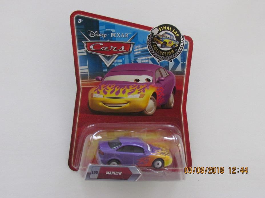 Disney Pixar 2011 Cars 2 MARILYN FINAL LAP COLLECTION TARGET Mattel Hot CB-VV-OE