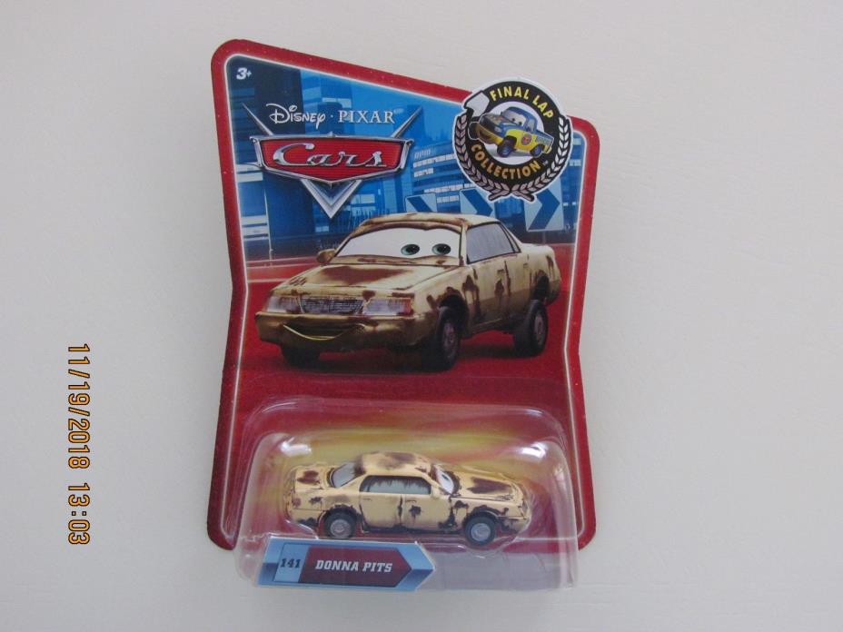 Disney Pixar 2011 Cars 2 DONNA PITTS FINAL LAP COLLECTION TARGET Hot CB-VV-OE