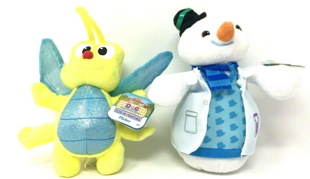 DISNEY JUNIOR Doc McStuffins Toy Hospital Plush Flicker Or Chilly