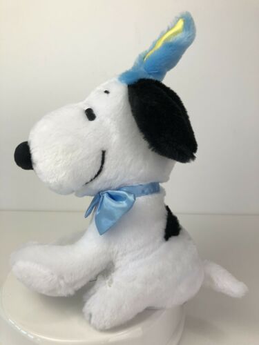 Peanuts Snoopy Bunny Ears Animated Dancing Easter Plush Plays Linus & Lucy Song