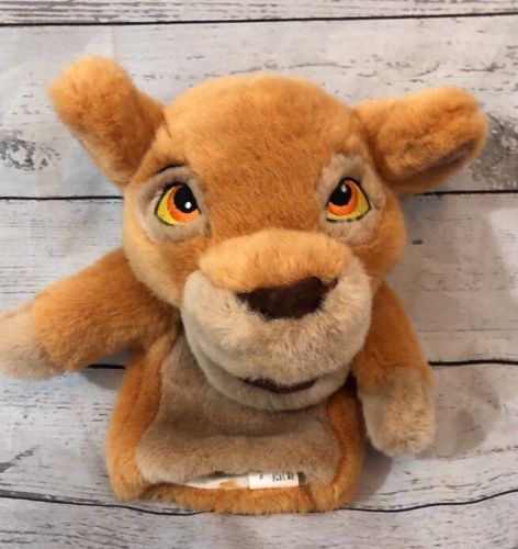 Disney Hand Puppet Young Simba Pre Owned Free Shipping Lion King