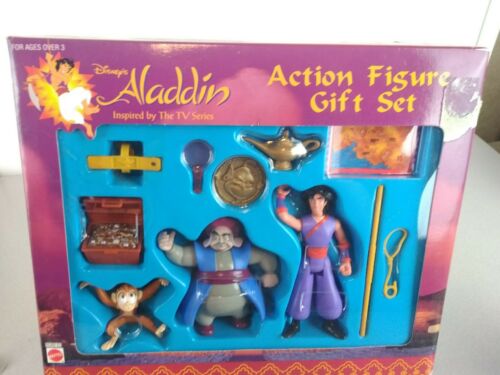 Disney Aladdin Action Figure Gift Set in original box unopened