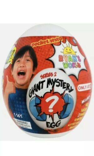 Ryans World Giant Mystery White Egg Series 2 Collectible Toy EXCLUSIVE  NEW