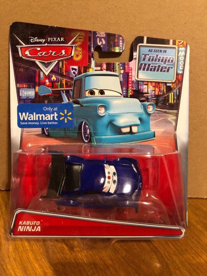 DISNEY PIXAR CARS **KABUTO NINJA WALMART EXCLUSIVE TOKYO MATER** NEW SEALED