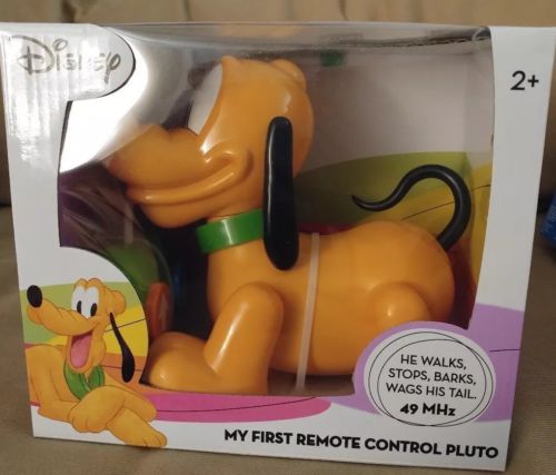 New Disney My First Remote Control Pluto NEW IN BOX NIB