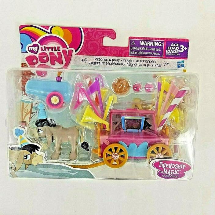 My Little Pony Friendship Is Magic Welcome Wagon Crankey Doodle Donkey Playset