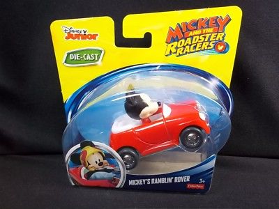 Fisher Price Mickey Mouse Roadster Racers Mickey's Ramblin' Rover Disney diecast