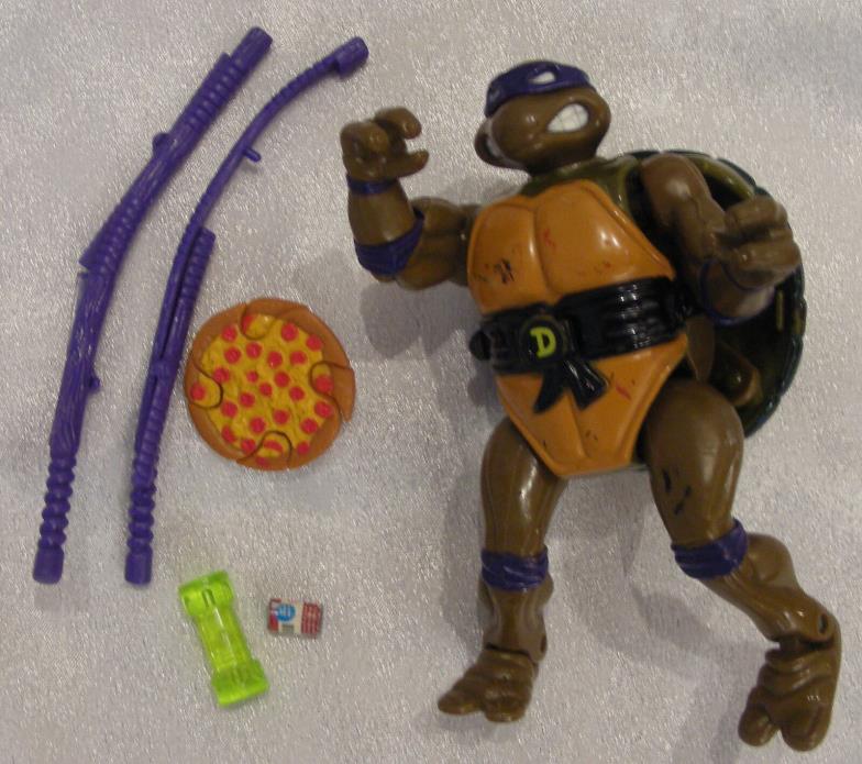 1992 Playmates Ninja Turtles TMNT Mutating Donatello transforming toy - Complete