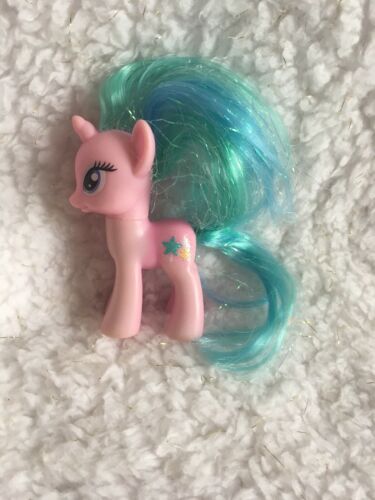 My Little Pony Starbeam Twinkle Pink  Unicorn  G4 Turquoise Mane & Tail RARE MLP