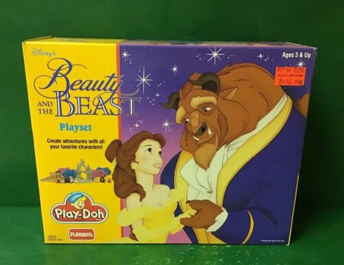 1992 Disney’s BEAUTY And The BEAST” Playset NIB Play-Doh By Playskool