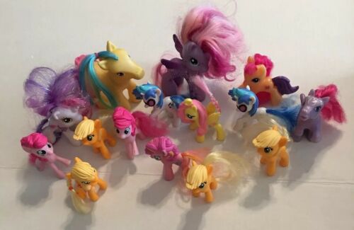 Fifteen vintage my little pony baby lot