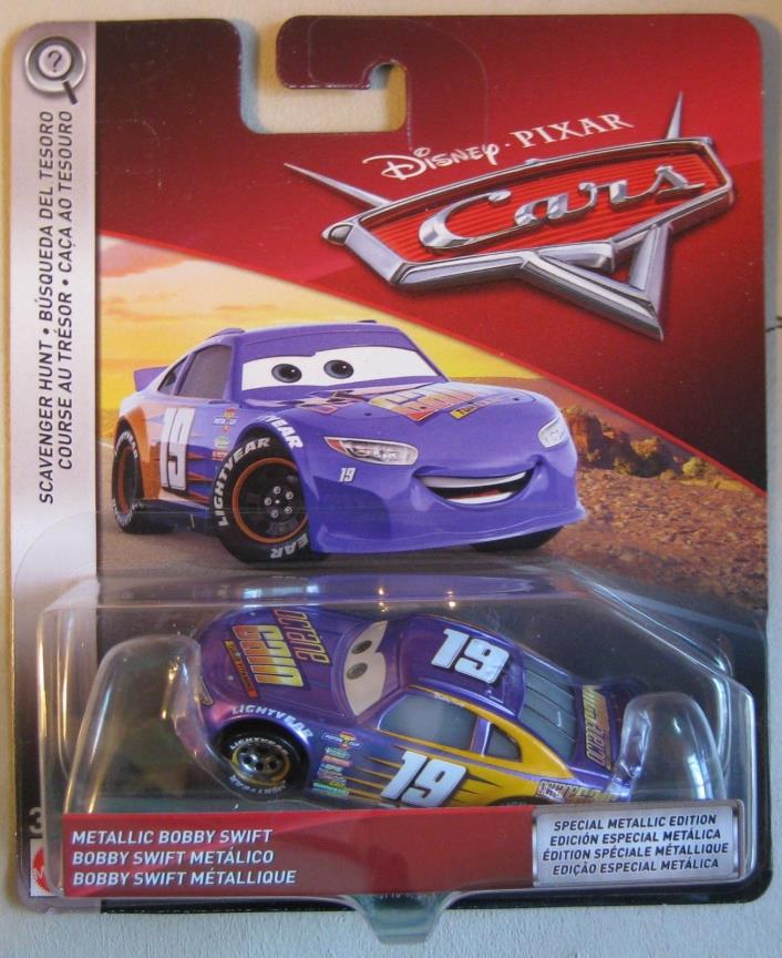 Disney Pixar Metallic Bobby Swift Scavenger Hunt. Special Edition Brand New VHTF