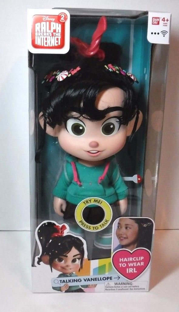 Wreck it Ralph 2 Ralph Breaks the Internet Talking Vanellope Doll 12