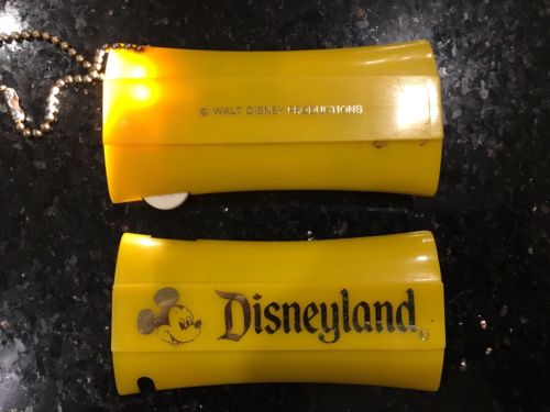 Disney Yellow Plastic 