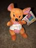 NWT Mattel Pooh Kanga Beanbag Friend