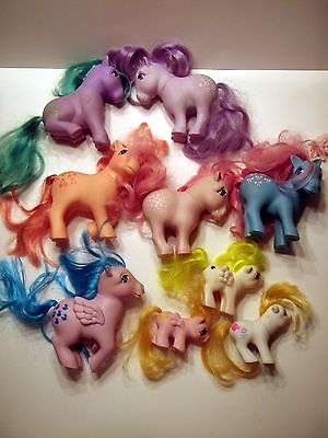 Vintage My Little Pony Bow Tie Watering Pot Sunflower Swan 1983 1987 1989 G1