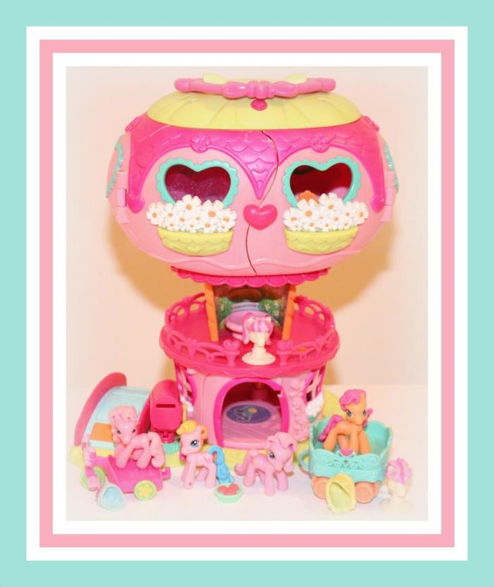 ??My Little Pony PONYVILLE Pinkie Pie's Balloon House Accessories Playset Lot??