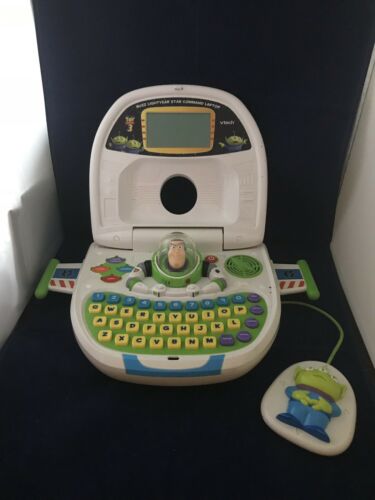 Vtech Toy Story 3 Buzz Lightyear Star Command Laptop Spaceship