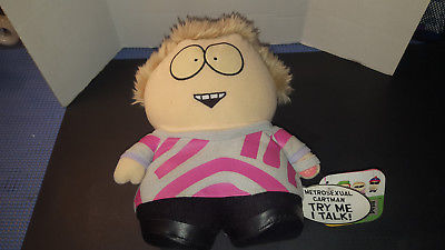 South Park Comedy Central Metrosexual Cartman Talking Plush NEW w Tags