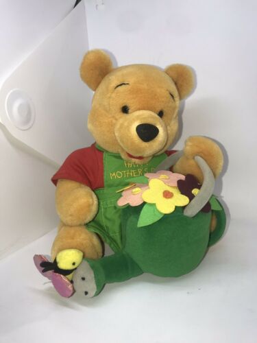 Winnie the Pooh Happy Mothers Day Flowers Happy Disney Plush