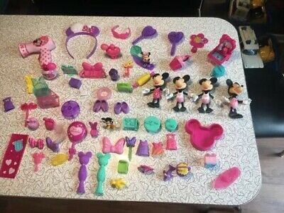 disney minnie mouse bowtique dress up mixed lot and accessories