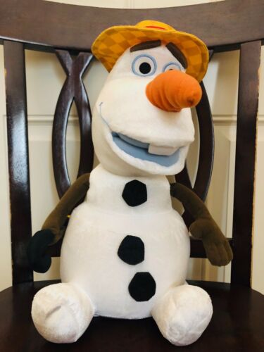Disney Frozen Olaf Snowman Singing Dancing Plush