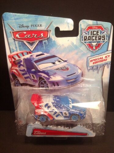 NEW Disney Pixar Cars ICE RACERS Raoul Caroule Diecast by Mattel