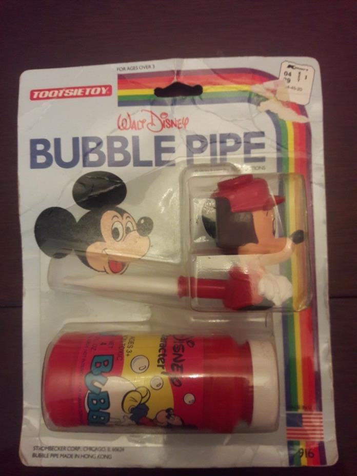 Tootsie Toy Walt Disney Bubble Pipe