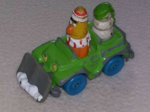 Diecast Car Burt in Snow Plow Sesame Street Muppets Playskool Vintage (#4)